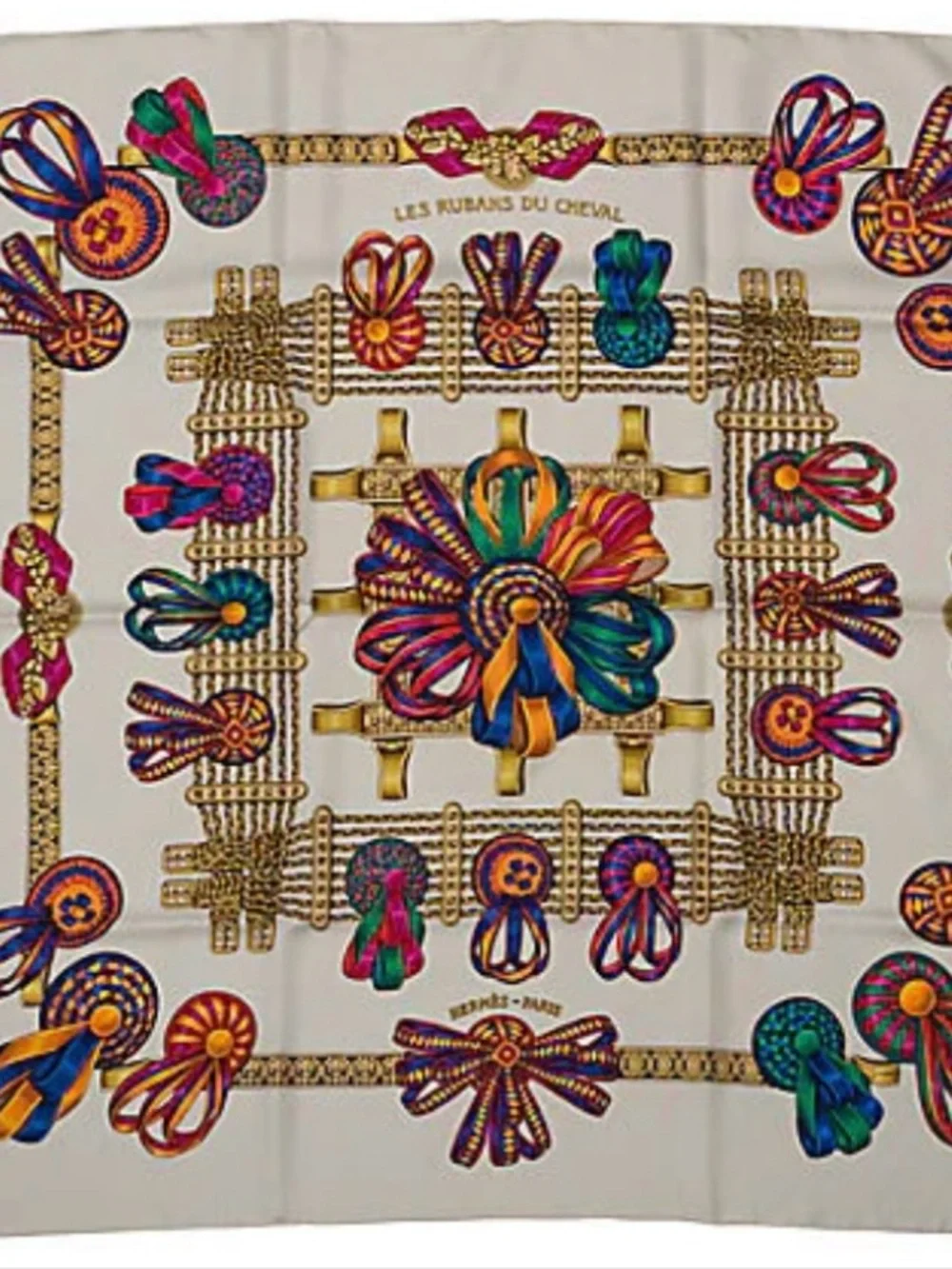 Hermes Silk Scarf